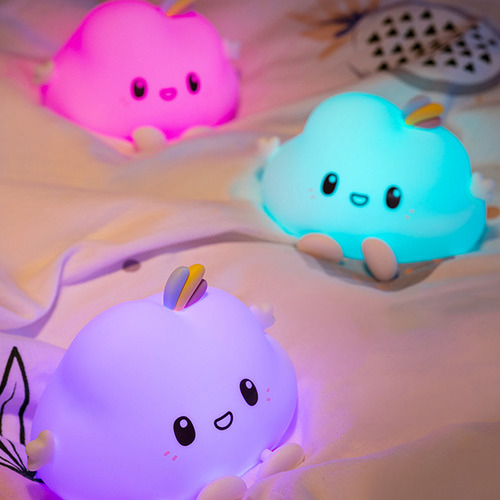 Led silicone store night light